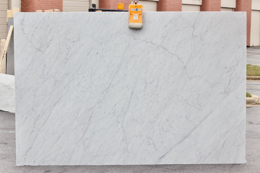 White Carrara - Lot 1340 - 3CM Honed/Polished - 117x78
