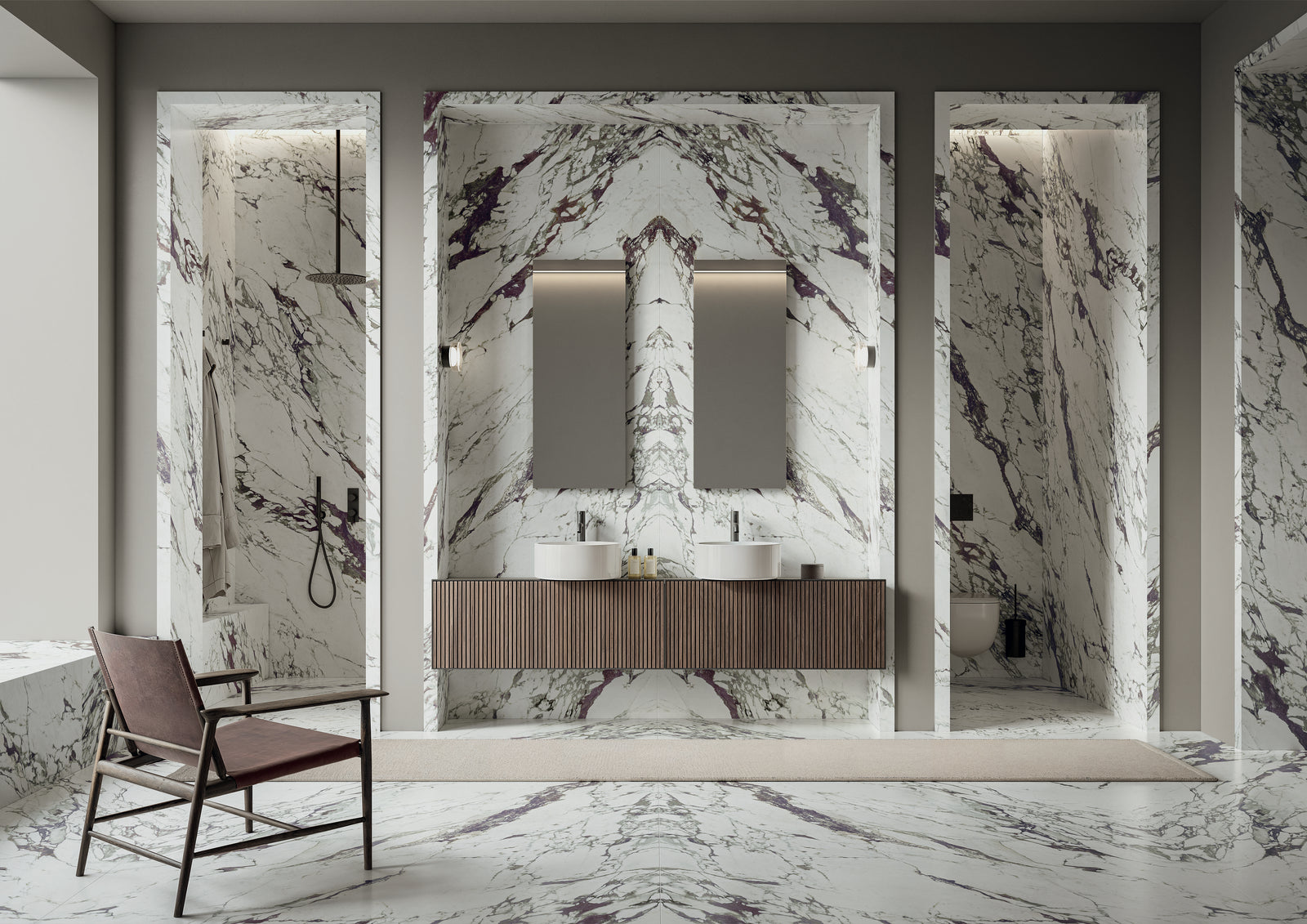 Breccia Capraia installed