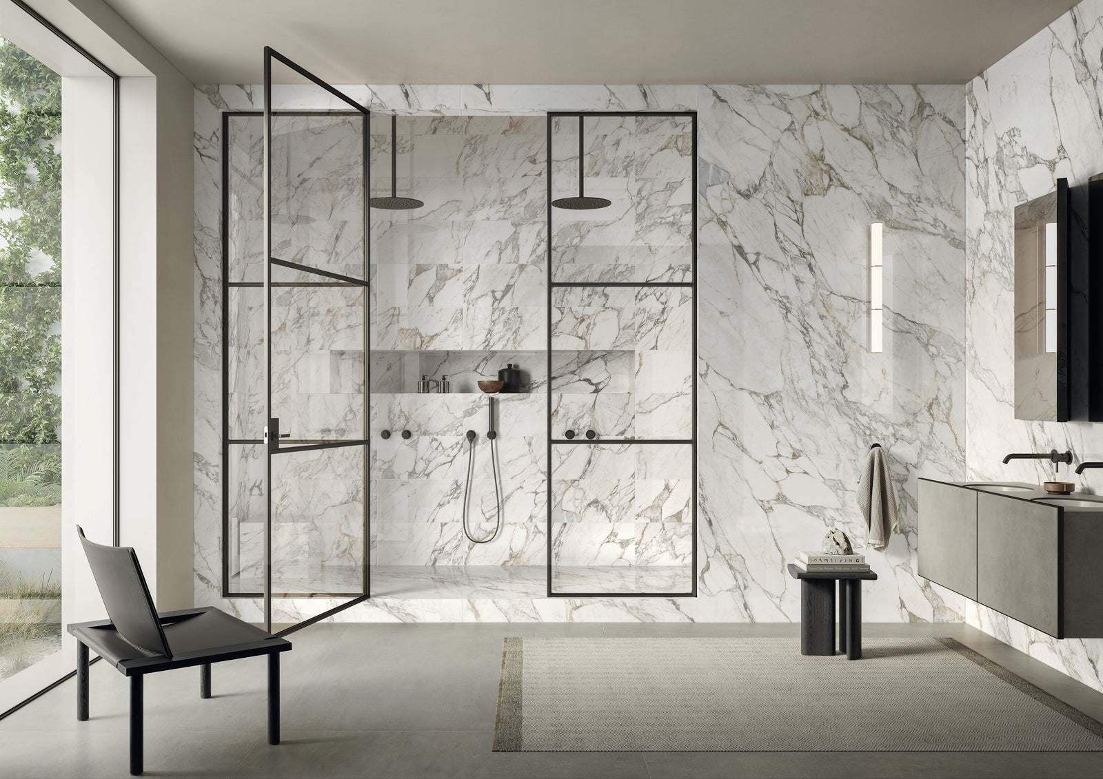 Calacatta Vagli installed